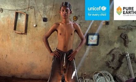 Un informe de UNICEF revela la impactante magnitud del envenenamiento por plomo en los niños